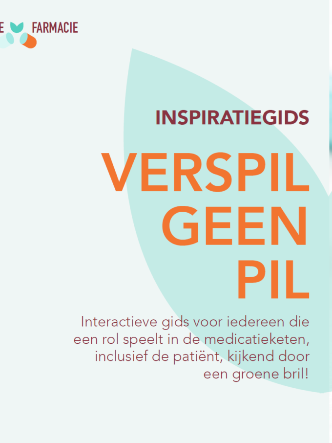 Inspiratiegids verspil geen pil