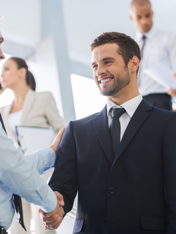 Handshake, kennismaken